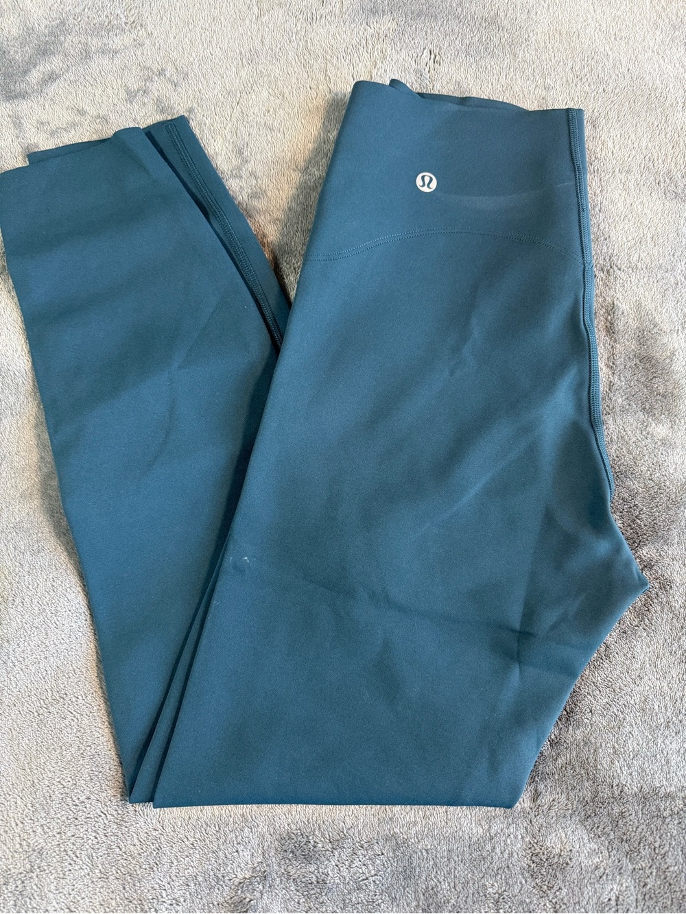 Lululemon Glow Up Super-High-Rise Tights Indochine Blue Size 6